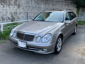 ベンツ E350 ワゴン 4MATIC Avantgarde 4WD 左ハンドル レザー サンルーフ 装備多数 REGNO YANASE S211 W211 AMG E55 E63 ヤナセ USDM