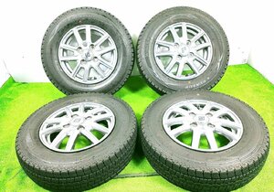 ★SEN STREET★145R12 6PR LT 12x3.50B +45 4穴 中古 スタッドレス 4本【宮城発 送料無料】MYG-B12681