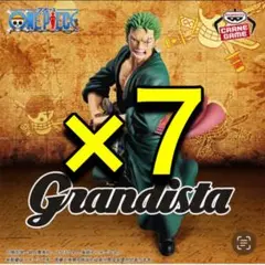 ワンピース Grandista-RORONOA ZORO- 7個　まとめ売り