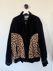 WACKO MARIA LEOPARD WESTERN JKT ヒョウ ウェスタン ジャケット ベロア XL