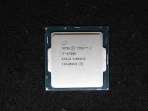 【T053】CPU★Core i7-6700K 4.00GHz