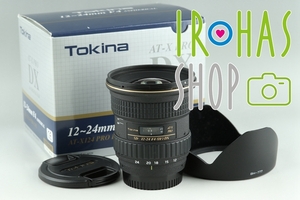 Tokina AT-X Pro 12-24mm F/4 IF DX Aspherical Lens for Nikon With Box #23274L9