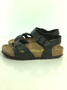 BIRKENSTOCK◆RIO/サンダル/35/ブラック/225/ビルケンシュトック