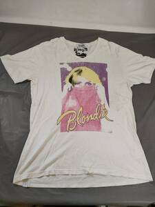 HYSTERIC GLAMOUR ヒステリックグラマー Tシャツ ガール Lサイズ 白 ホワイト プリント BLONDIE