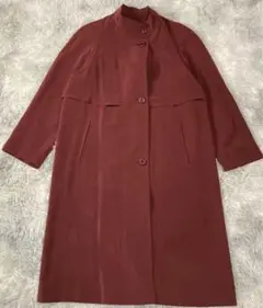 ヴィンテージ　SANYO COAT サンヨーコート　ロングコート　ボルドー