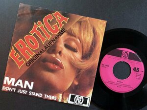 MAN (Wales) Erotica ドイツ盤シングル Vogue 1969 悶え声入り