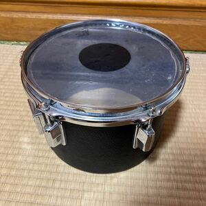 ラディック？　10インチ タム　タムタム　ドラム　drum ブラック　BLACK レトロ　ビンテージ　Ludwig