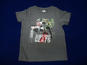 新品　100　仮面ライダーギーツ　半袖Tシャツ　グレー　レターパック発送（代引き不可）SQ8801