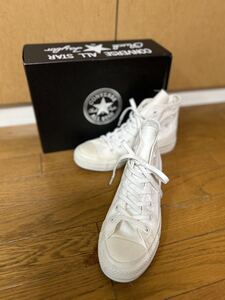 コンバース スニーカー ハイカット CONVERSE 24cm オフホワイト