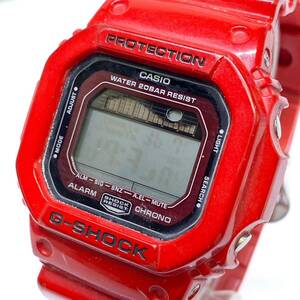 P♪ CASIO カシオ G-SHOCK Gショック G-LIDE メンズ 腕時計 デジタル GLX-5600 赤 レッドカラー ラバー 