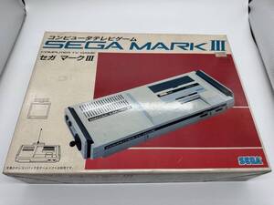 『希少！』SEGA MARKⅢ セガ マークⅢ マーク3　本体　箱つき TELECON PACK 同時出品中 『１円スタート』D