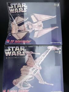 AMT STARWARS Tie Interceptor Bwing fighter２個セット