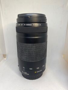 【金太郎】★ 送料無料！ CANON/キャノン レンズ Canon ZOOM LENS EF 75-300mm F4-5.6 IS カメラ オートフォーカス T277-1