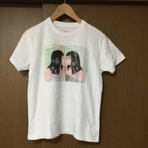 Design Tshirts Store graniph グラニフ Little Thunder リトルサンダー 門小雷 Ｍｅ ミー コラボ Tシャツ S