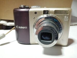 動作確認済み Canon キヤノン PowerShot A1000 IS コンパクトデジタルカメラ 単三電池駆動