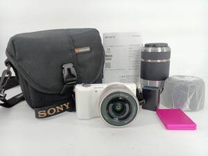 16503-04★SONY/ソニー α5000 ILCE-5000 SELP1650 ミラーレス一眼カメラ レンズ APS-C★