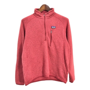 patagonia パタゴニア ベターセーター フリースジャケット アウトドア ワインレッド (メンズ M) 中古 古着 S5518