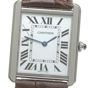 カルティエ CARTIER W1018355 タンクソロLM クォーツ メンズ _842948