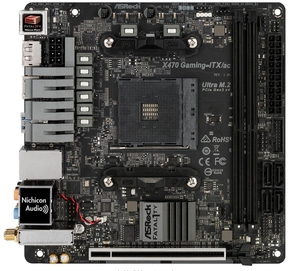 ASRock Fatal1ty X470 Gaming-ITX/ac AM4 AMD Ryzen 3000 Series CPU Ready Mini ITX AMD Motherboard