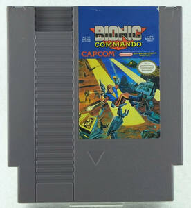 ★中古 NES BIONIC COMMANDO ヒットラーの復活 TOP SECRET北米版