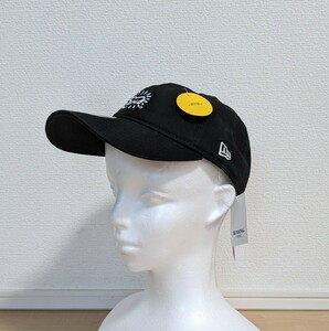 新品 Keith Haring NEWERA Cap キースへリング ニューエラ コラボ キャップ キッズ ユース ブラック 黒 帽子