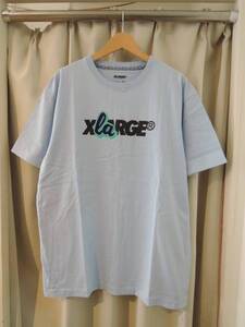 X-LARGE エクストララージ S/S TEE XlaRGE 青 最新人気　送料込み