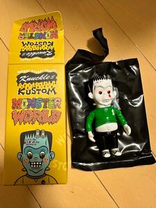 ヘッドロックスタジオ KUSTOM MONSTER WORLD ナックル モンスターワールド ソフビ　シリーズ1 新品　限定品　 HEADLOCKSTUDIO KNUCKLE