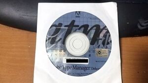 SF461 Adobe Type Manager Deluxe 4.6 Ｍac版 ライセンスキー付き