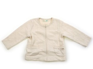 ニットプランナー（ＫＰ） Knit Planner(KP) ジップアップトレーナー 90サイズ 女の子 子供服 ベビー服 キッズ