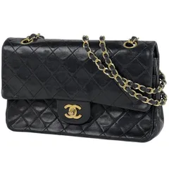 シャネル CHANEL マトラッセ Wフラップ チェーン ショルダーバッグ ココマーク ショルダーバッグ レザー A01112 レディース 【中古】