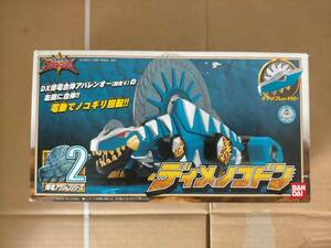 爆竜アクションシリーズ 2 ディメノコドン 新品 DX アバレンオー 合体 アバレンジャー BANDAI Avalanger Bakuryu Dimetrozord Dino Thunder