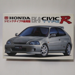 未組立 1/24 FUJIMI HONDA CIVIC TYPE R EK-9 ホンダ シビック タイプR 後期型 旧車 フジミ プラモデル モデルカー ミニカー EK9