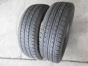 K811 165/55R14 165/55-14 165-55-14 中古2本 GT-Eco Stage 