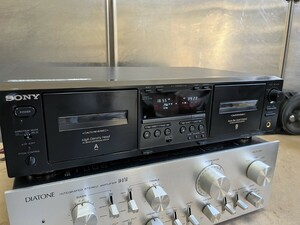  ○ SONY TC-WE475 ステレオカセットデッキ STEREO CASSETTE DECK 動作確認済 中古品 ③