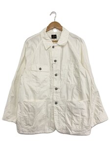 Needles◆WHITE BACK SATEEN/カバーオール/M/コットン/WHT/無地/NS1686//