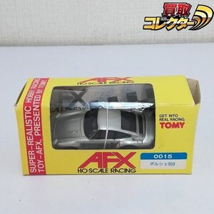 mJ827a [難あり] TOMY HOスケール スロットカー 0015 ポルシェ959 | ミニカー H