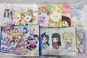 P00】ラブライブ 桜内梨子 他 ビジュアルクロス タオル 他 まとめ大量グッズセット品