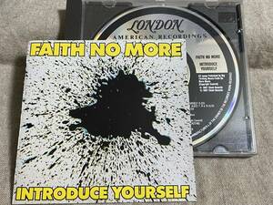 FAITH NO MORE - INTRODUCE YOURSELF 西独盤 蒸着仕様 W.GERMANY刻印 レア盤 入手困難