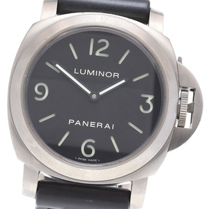 パネライ PANERAI PAM00176 ルミノール ベース 手巻き メンズ _832360