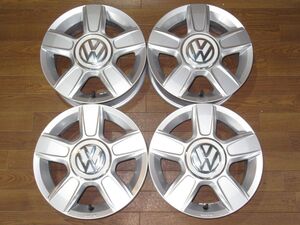 VWフォルクスワーゲン up! アップ! 純正 5J-14+35 100/4H 1４インチアルミホイール4本 1S0071494B