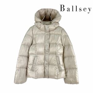 11T316☆ Ballsey Pocketable トゥモローランド ボールジィ ダウンジャケット ライトダウン 収納袋付き アウター 秋冬 防寒 サイズ38/M