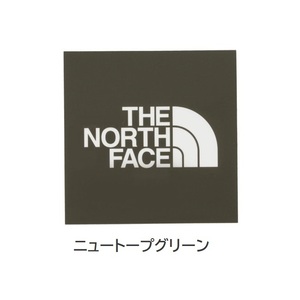 ノースフェイス ロゴ ステッカー 9.5×9.5 NN32349 ニュートープグリーン 未使用 防水素材