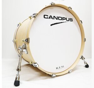 CANOPUS カスタムオーダー R.F.M. 16x22 Bass Drum Natural Oil