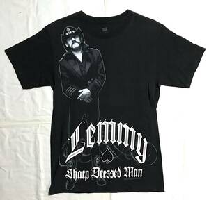 ROCK Tee【LEMMY】レミー・キルミスター/S/MOTORHEAD/モータヘッド