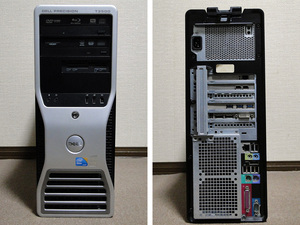 ★DELL PRECISION T3500 Xeon W3565 3.20GHz SSD128MB HDD1TB メモリー24GB BD-RE QUADRO2000 Win10pro 64bit ゆうパック★