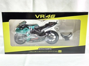 PMA　1/12　ヤマハ YZR-M1 V.ロッシ チーム ペトロナス ヤマハ SRT モトGP 2021　122213046　ミニカー　同梱OK　1円スタート★M