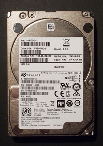 Seagate Enterprise Performance 2.5 HDD 1.8TB SAS エンタープライズモデル