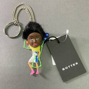 l12 《未使用》定価￥75,900 BOTTER ボッター DANIELVON WEINBERGER SMALL KEYCHAIN トイキーチェーン TOYS キーホルダー タグ付き