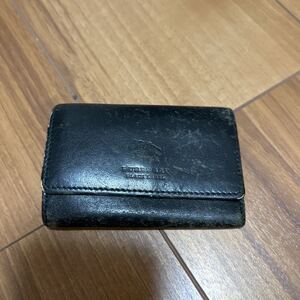 【1081】バーバリー Burberry キーケース　黒　ブラック　ジャンク品