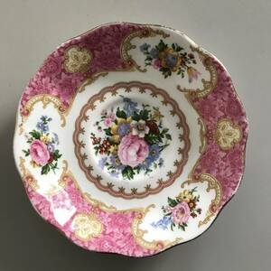 ソーサー 1客 ROYAL ALBERT ロイヤルアルバート　ジャンク 可